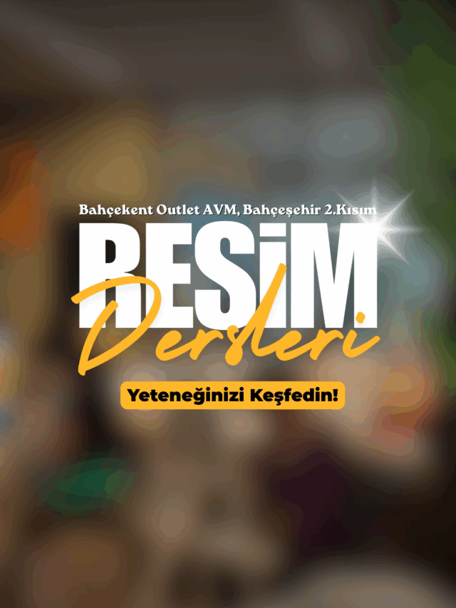🎨✨  Resim Derslerimiz!